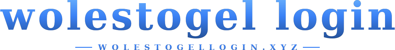 wolestogel login logo